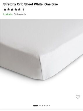 White American baby company crib sheet 100% cotton